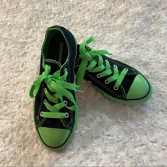 neon green chucks